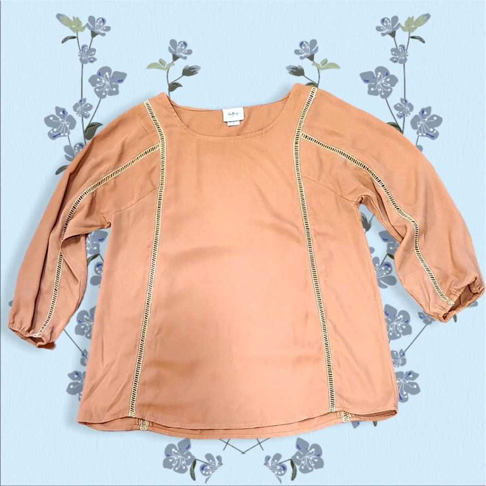 Daytrip Relaxed Fit Lightweight Top Size XS